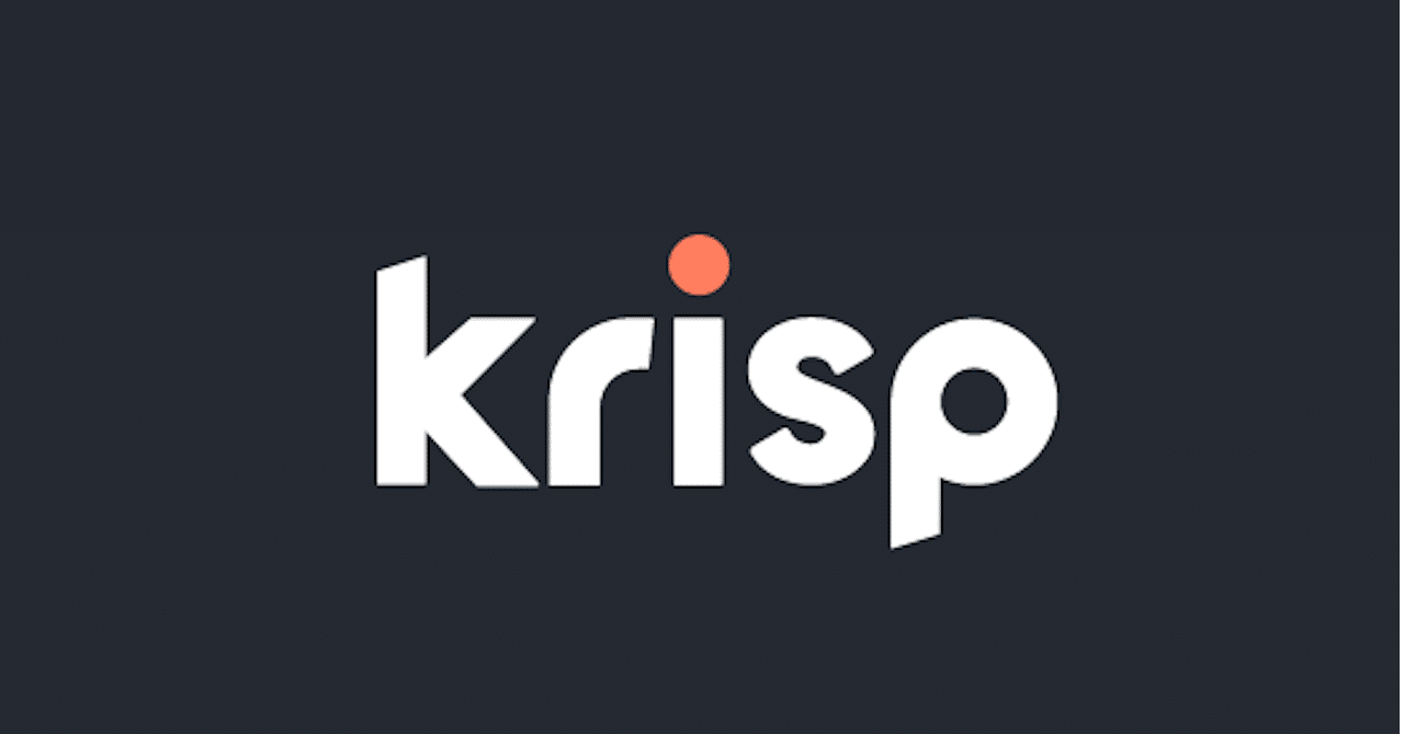 🎧 リモート会議の環境音が軽減できる Krisp のススメ