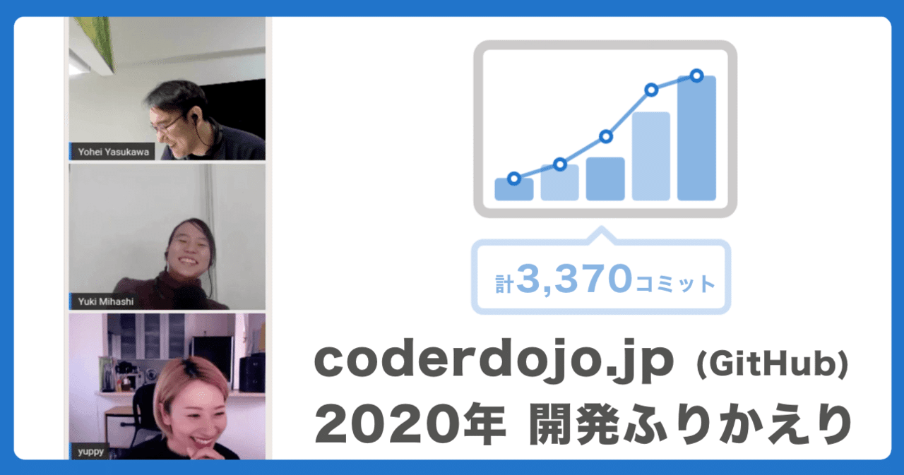 ☯️ 2020年 coderdojo.jp 開発ふりかえり